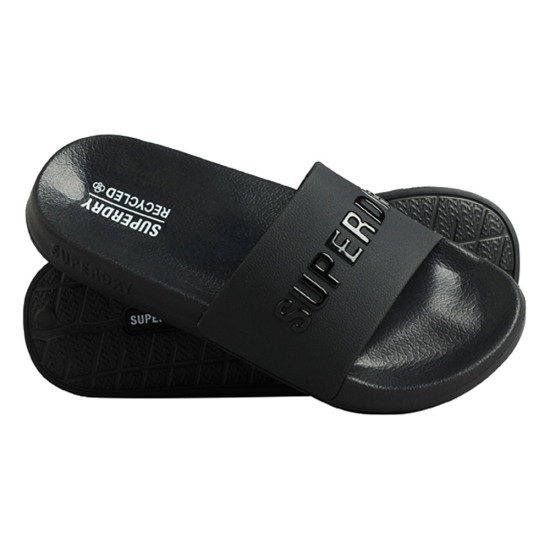 Superdry Code Logo Vegan Pool Slide